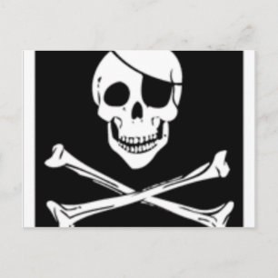 Piraten Postkarte
