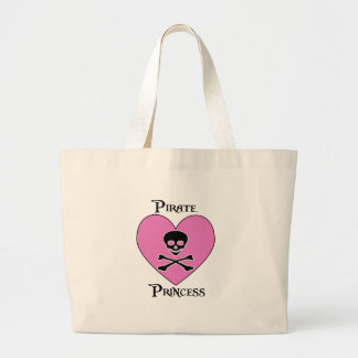 Piraten-Prinzessin Bag Jumbo Stoffbeutel
