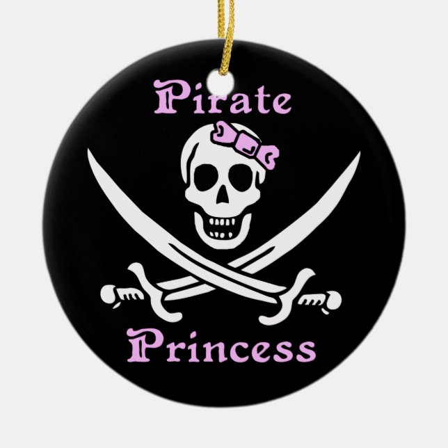 Piraten-Prinzessin Ornament (Vorne)
