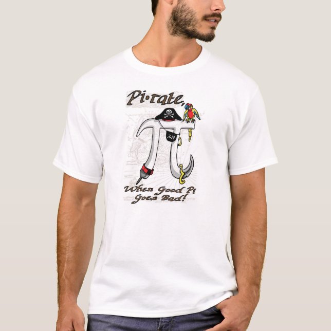 Piraten-PU-Tagesgang T-Shirt (Vorderseite)