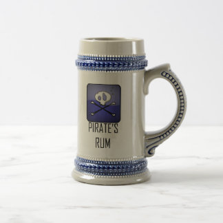 Piraten-Rum Stein Bierglas