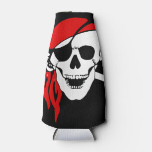 Piraten-Schädel-Flagge Flaschenkühler