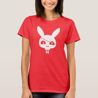 Piraten-Schädel-Häschen mit EyePatch T-Shirt