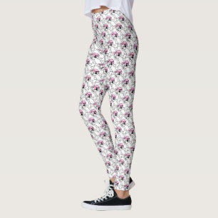 Piraten-Schädel mit gekreuzten Knochen/Leggins Leggings