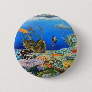 Piraten-Schiff Button