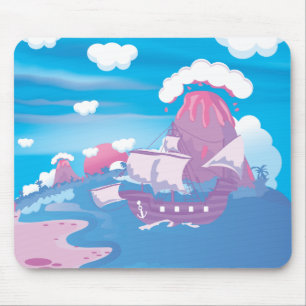 Piraten Schiff Mousepad