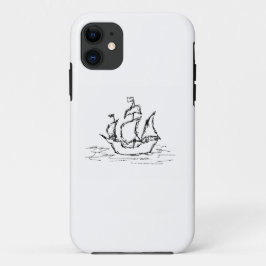 Piraten-Schiff. Schwarzweiss. title_seo2