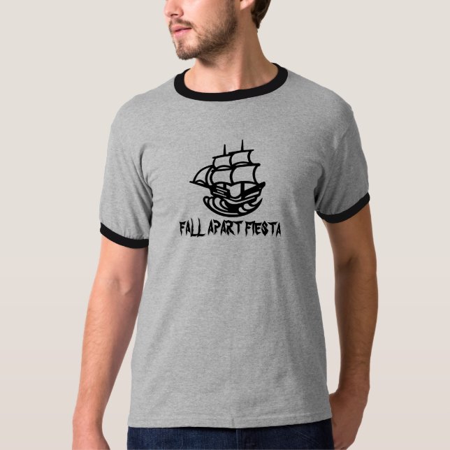 Piraten-Schiff T-Shirt (Vorderseite)