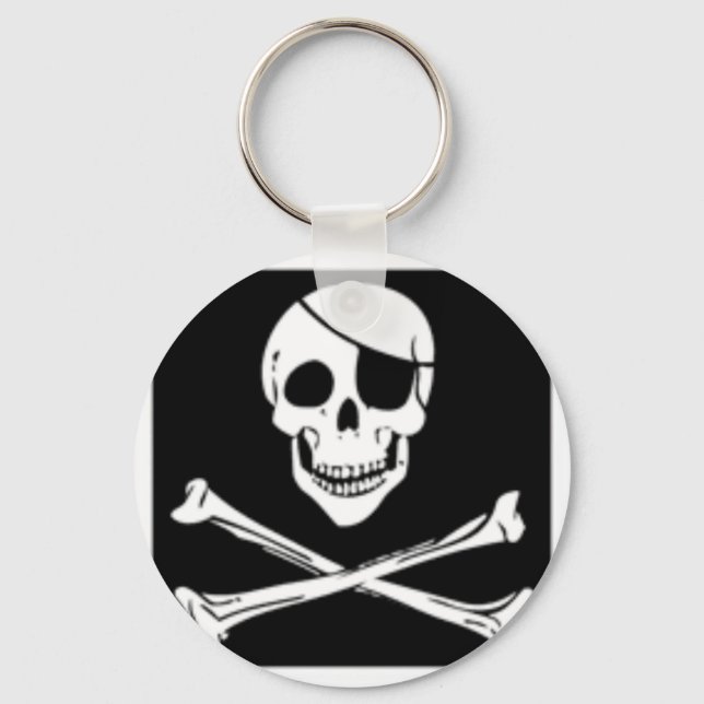 Piraten Schlüsselanhänger (Vorderseite)