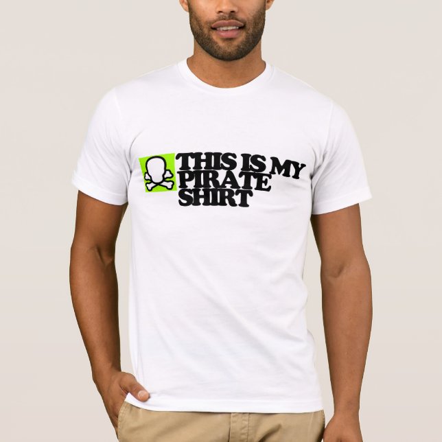 Piraten-Shirt T-Shirt (Vorderseite)