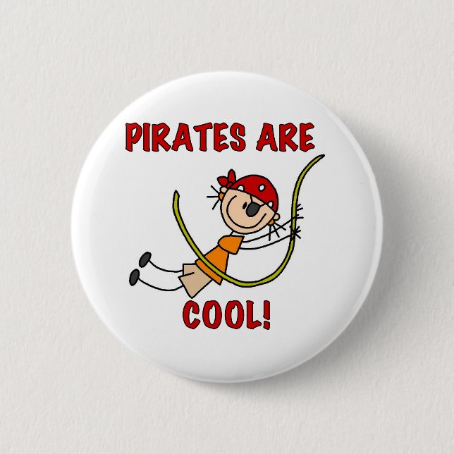 Piraten sind cool button (Vorderseite)