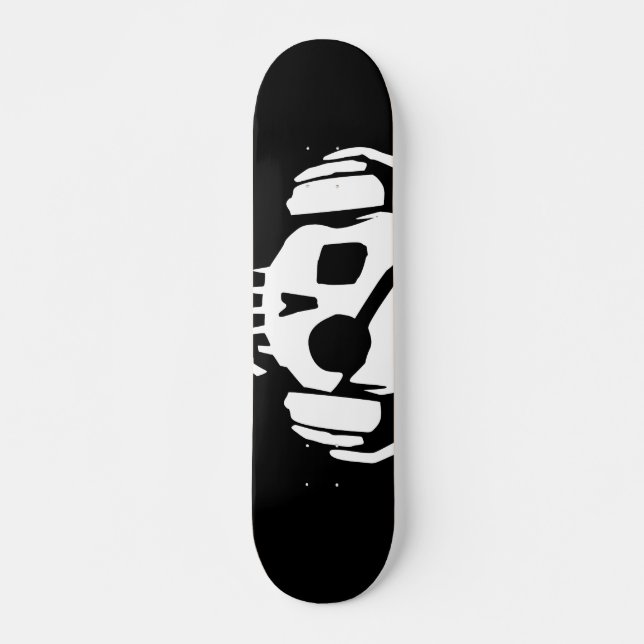 Piraten-Skateboard Skateboard (Vorne)