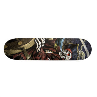 Piraten-Skelett-Skateboard Skateboard