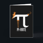 Piraten-Symbol Karte<br><div class="desc">Ich weiß,  dass wir mit unseren PU-Wortspielen! lustig sind!</div>