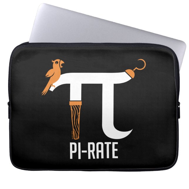 Piraten-Symbol Laptopschutzhülle (Vorderseite)