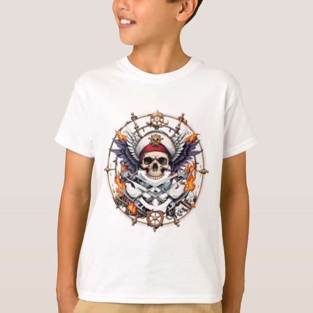 Piraten T-Shirt (Vorderseite)