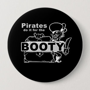 Piraten tun es für den Hintern Button