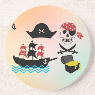 Piraten Untersetzer