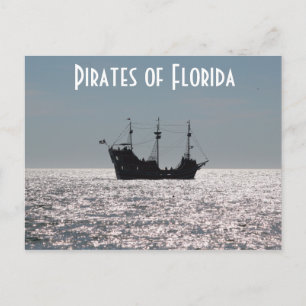 Piraten von Florida Postkarte