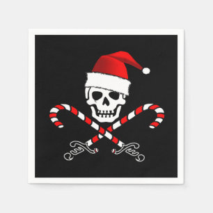 Piraten-WeihnachtsParty-Papierservietten Serviette