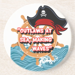 Piratenangebot Getränkeuntersetzer