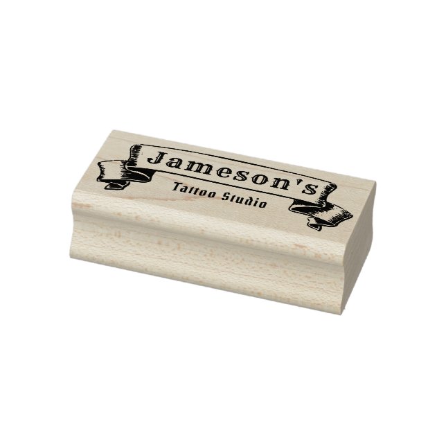 Piratenbanner mit Individuelle Name oder Business Gummistempel (Stempel)