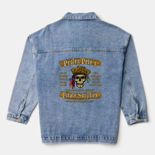 Piratenbedarf von Pegleg Pete Jeansjacke