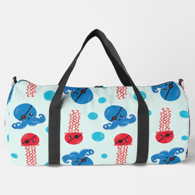 Piratenfisch, Seeteufel, Meerestiere Duffle Bag (Vorderseite)