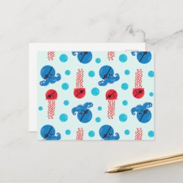 Piratenfisch, Seeteufel, Meerestiere Postkarte