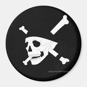 Piratenflagge #1 magnet