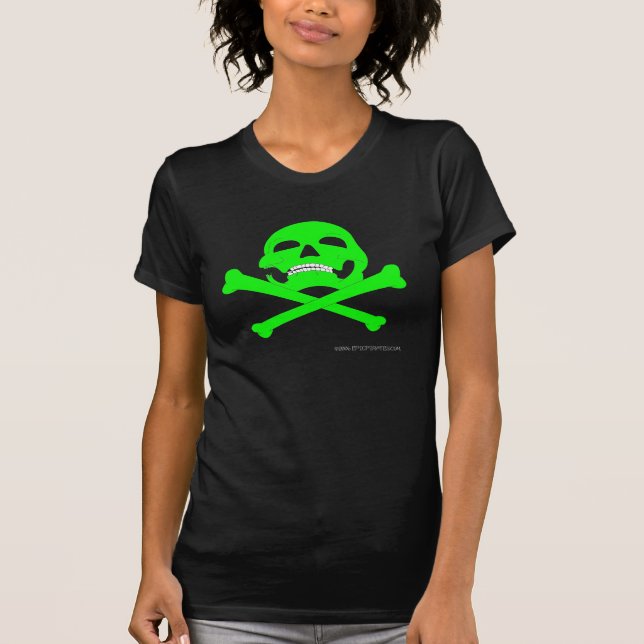 Piratenflagge #4 T-Shirt (Vorderseite)