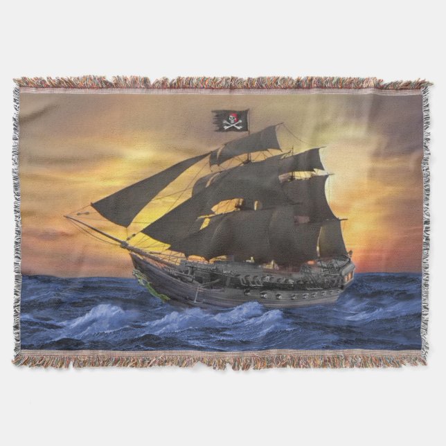 PIRATENFLAGGE DECKE (Vorderseite)