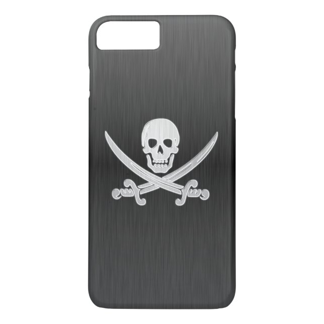 Piratenflagge Deluxe Case-Mate iPhone Hülle (Rückseite)