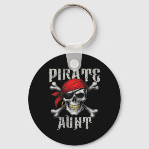 Piratenflagge der Piraten und Schädelknochen Schlüsselanhänger