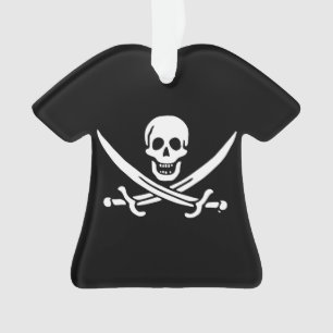 Piratenflagge der Piratenflagge Ornament