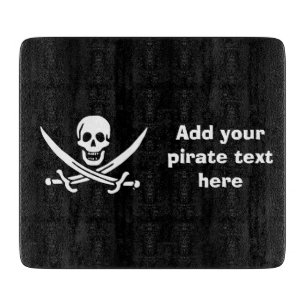 Piratenflagge der Piratenflagge Schneidebrett