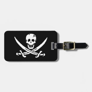 Piratenflagge Gepäckanhänger