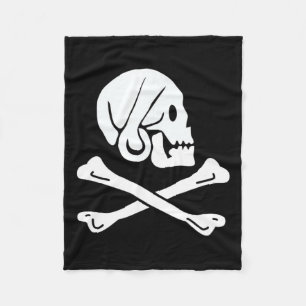 Piratenflagge Henry Every Pirate Flag Fleecedecke