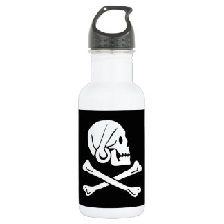 Piratenflagge - Jolly Roger Edelstahlflasche