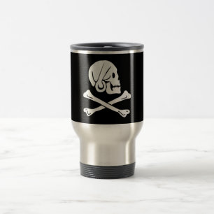 Piratenflagge - Jolly Roger Reisebecher