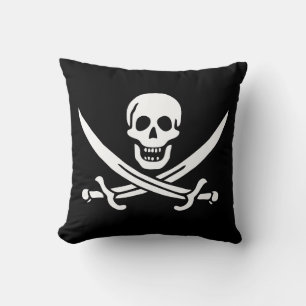 Piratenflagge Kissen