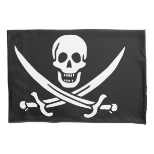 Piratenflagge Kissenbezug
