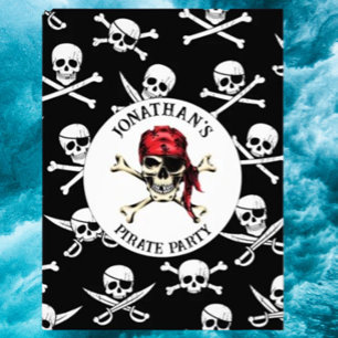 PIRATENFLAGGE PIRATE FOTODRUCK