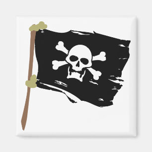 Piratenflagge-Piraten-Flagge Magnet