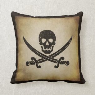 Piratenflagge-Piraten-Flaggethrow-Kissen Kissen