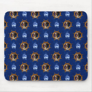 Piratenflagge-Piraten-Rad Mousepad