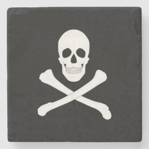 Piratenflagge (Piratenflagge) Steinuntersetzer