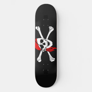 Piratenflagge Skateboard