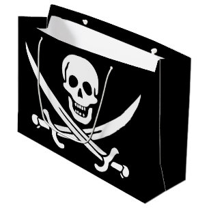 Piratenflagge Skull Crossed Schwerter Große Geschenktüte