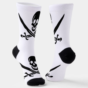 Piratenflagge Skull Crossed Schwerter Socken